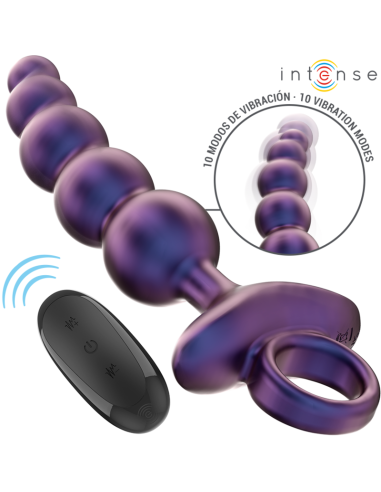 Intense Tito Vibrating Anal Plug Model 3 Remote Control