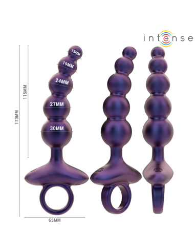 Intense Tito Vibrating Anal Plug Model 3 Remote Control
