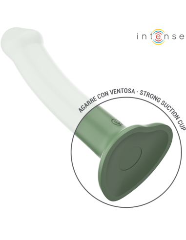 Intense Becca Vibrator With Suction Cup 10 Vibrations Green Remote Control