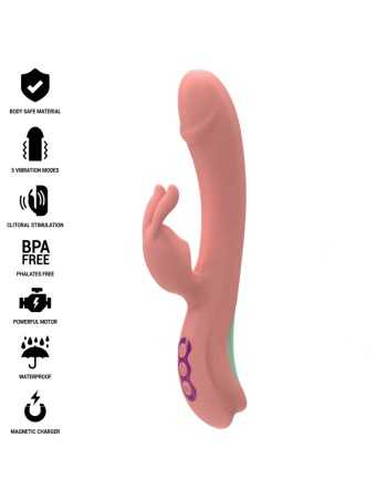Intense Rachel Rabbit Vibrator 5 Vibrations Pink