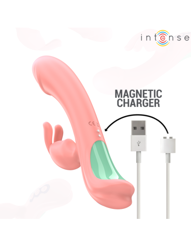 Intense Rachel Rabbit Vibrator 5 Vibrations Pink