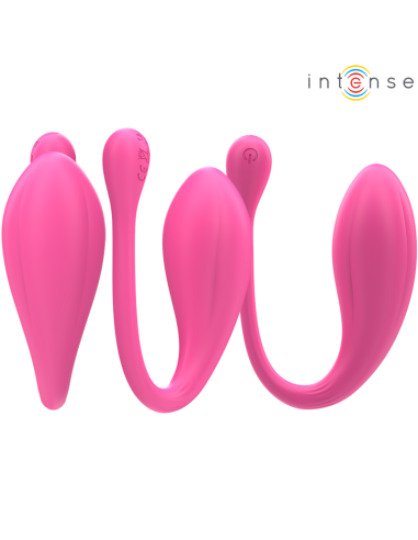 Intense Janice U Vibrator Double Stimulation 10 Vibrations Pink Remote Control