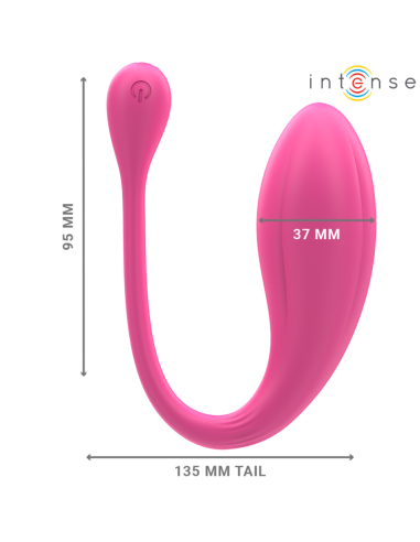 Intense Janice U Vibrator Double Stimulation 10 Vibrations Pink Remote Control
