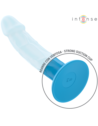 Intense Phoebe Realistic Vibrator 10 Vibrations Blue Remote Control