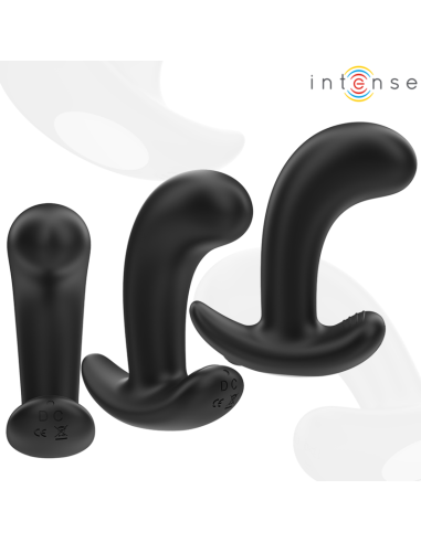 Intense Chandler Anal Plug 10 Vibrations Black Remote Control