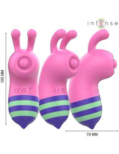 Intense Willie Stimulator Bee Pink/Green