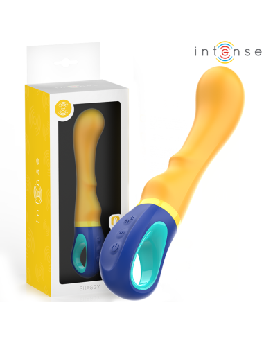 Intense Shaggy G-Spot Vibrator Yellow