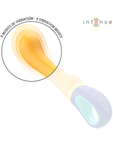 Intense Shaggy G-Spot Vibrator Yellow