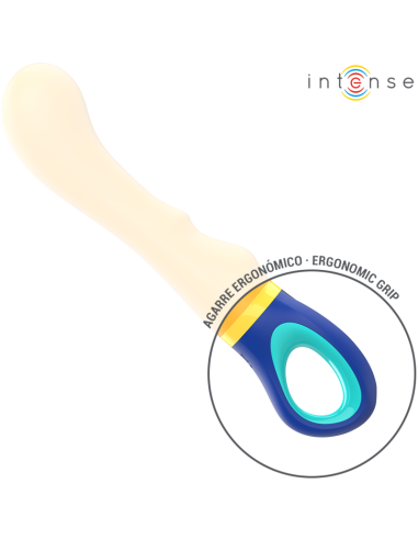 Intense Shaggy G-Spot Vibrator Yellow