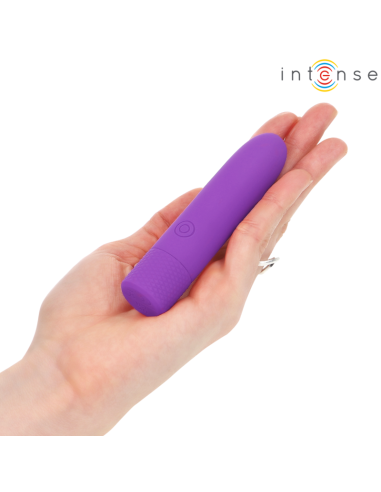 Intense Symone Usb Rechargeable Vibrating Bullet 8 Vibrations Purple 10 X 2.2 Cm