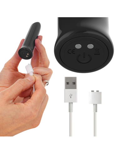 Intense Todrick Clit Stimulating Bullet Black