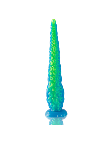 Epic Scylla Fluorescent Thin Tentacle Dildo Large Size