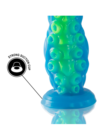 Epic Scylla Fluorescent Thin Tentacle Dildo Large Size