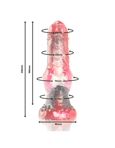 Epic Helios Dildo With Testicles Heat And Ecstasy