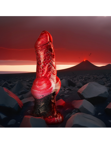 Epic Helios Dildo With Testicles Heat And Ecstasy