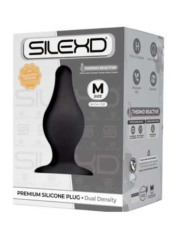 Silexd Model 2 Anal Plug Premium Silexpan Silicone Premium Thermoreactive Size M