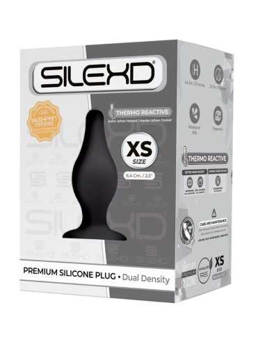 Silexd Model 2 Anal Plug Premium Silexpan Silicone Premium Thermoreactive Size Xs