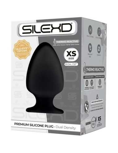 Silexd Model 1 Anal Plug Premium Silexpan Silicone Premium Thermoreactive Size Xs