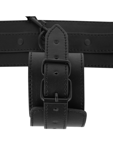 Intense Fetish Vegan Leather Ankle Cuffs