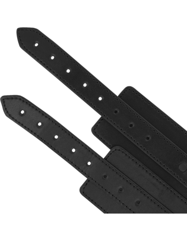 Intense Fetish Vegan Leather Ankle Cuffs