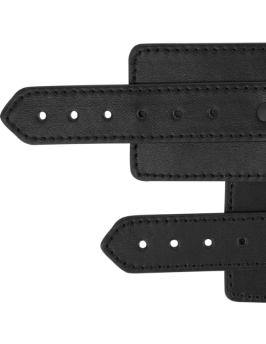 Intense Fetish Vegan Leather Handcuffs