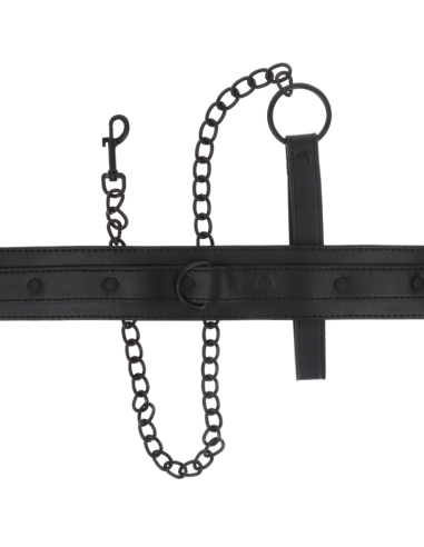 Intense Fetish Vegan Leather Collar