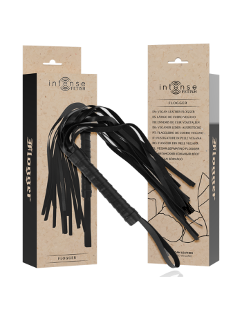 Intense Fetish Vegan Leather Flogger