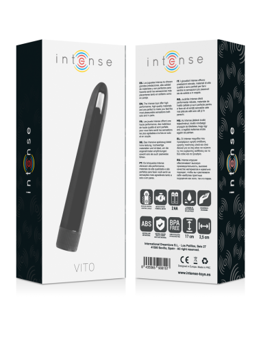 Intense Vito Black Vibrator