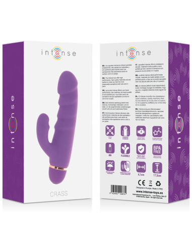 Intense Crass 20 Speeds Silicone Lilac