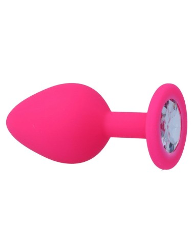 Intense Shelki M Anal Plug Fuchsia