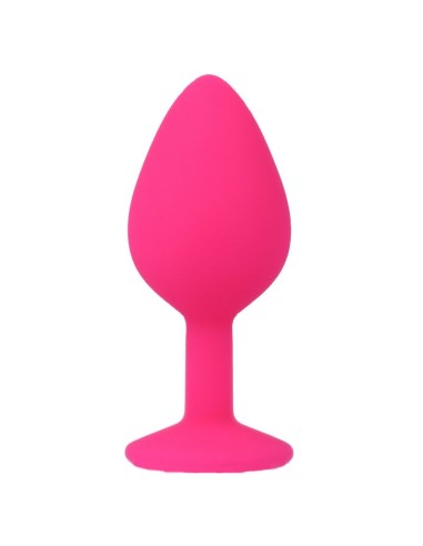 Intense Shelki M Anal Plug Fuchsia