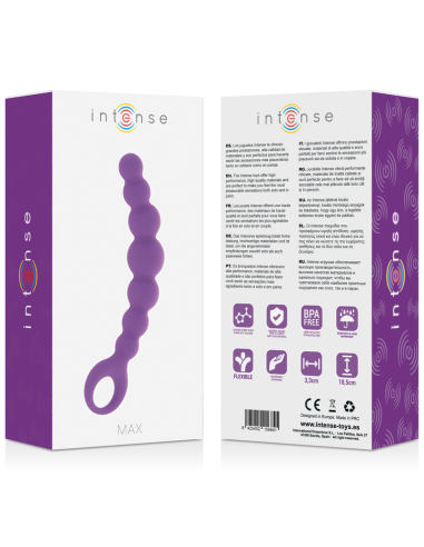 Intense Anal Beads Max Lilac