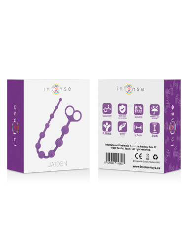 Intense Jaiden Anal Beads Lilac Intense Jaiden Anal Beads Lilac