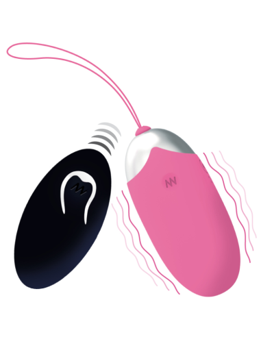 Intense Flippy Ii Vibrating Egg With Remote Control Pink Intense Flippy Ii Vibrating Egg With Remote Control Pink