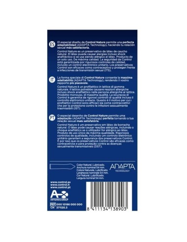 Control Adapta Nature Condoms 12 Units