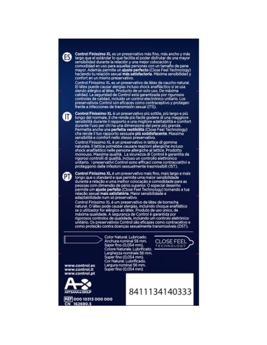 Control Finissimo Xl Condoms 12 Units