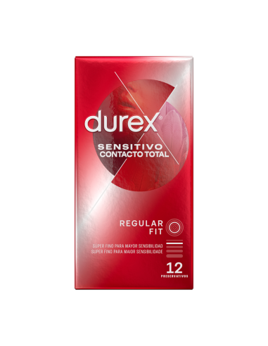 Durex Sensitive Contact Total 12 Units Durex Sensitive Contact Total 12 Units