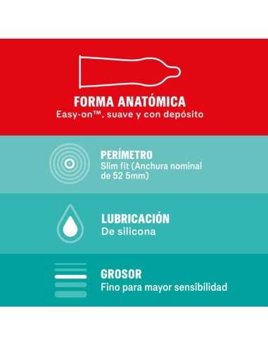 Durex Sensitivo Slim Fit 10 Units