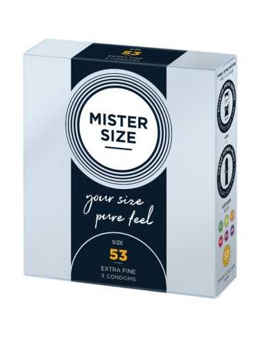 Mister Size Condom Size M 53 Mm (3 Units)