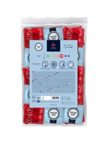 Mister Size Condom Size Xl 60 Mm (100 Units)