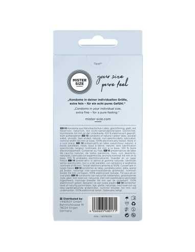 Mister Size Condoms Size Xxl 64 Mm (10 Units) Mister Size Condoms Size Xxl 64 Mm (10 Units)