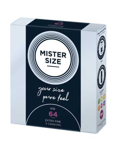 Mister Size Condoms Size Xxl 64 Mm (3 Units)