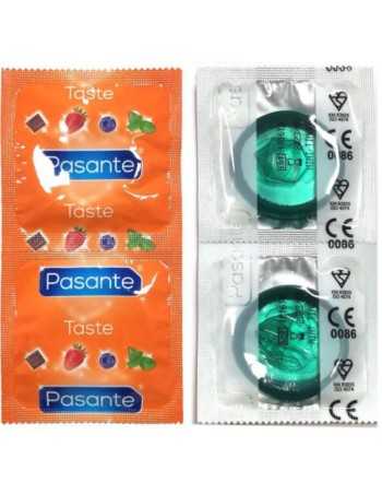 Pasante Condoms Flavor Mint Bag 144 Units