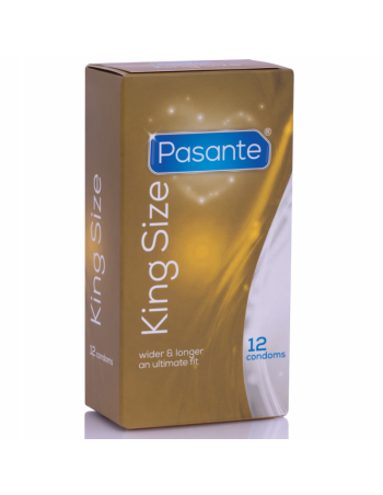 Pasante Condoms King Ms Long And Width 12 Units