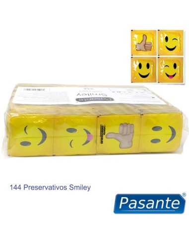 Pasante Condoms Smiley Bag 144 Units