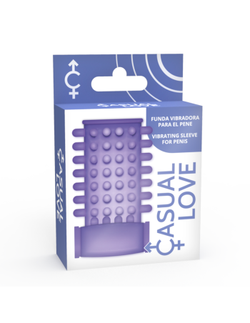 Casual ring lilac vibrator penis abdeckung - MySexyShop.eu