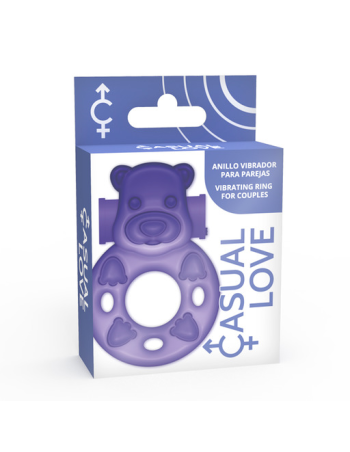 Lässige liebe 26 lilac bunny vibrator ring - MySexyShop.eu