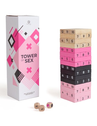 Secretplay Tower Of Sex Wooden Game