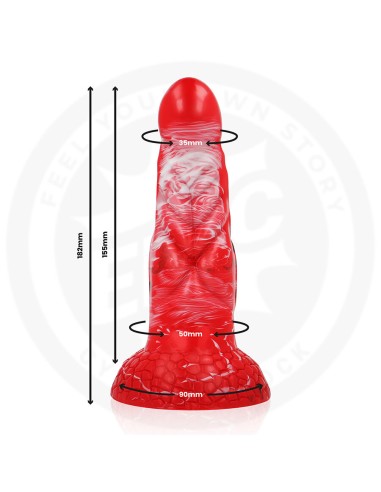 Epic Dildo Agnis Crimson Fire