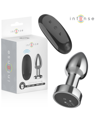 Intense Anal Plug 10 Vibrations Metal...